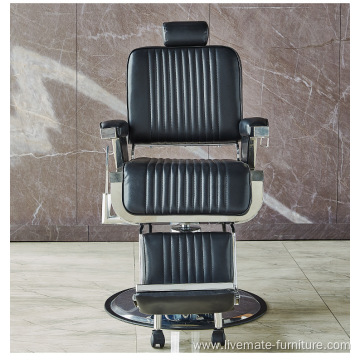 Salon Heavy Duty Gold Man Barber Shop Chair